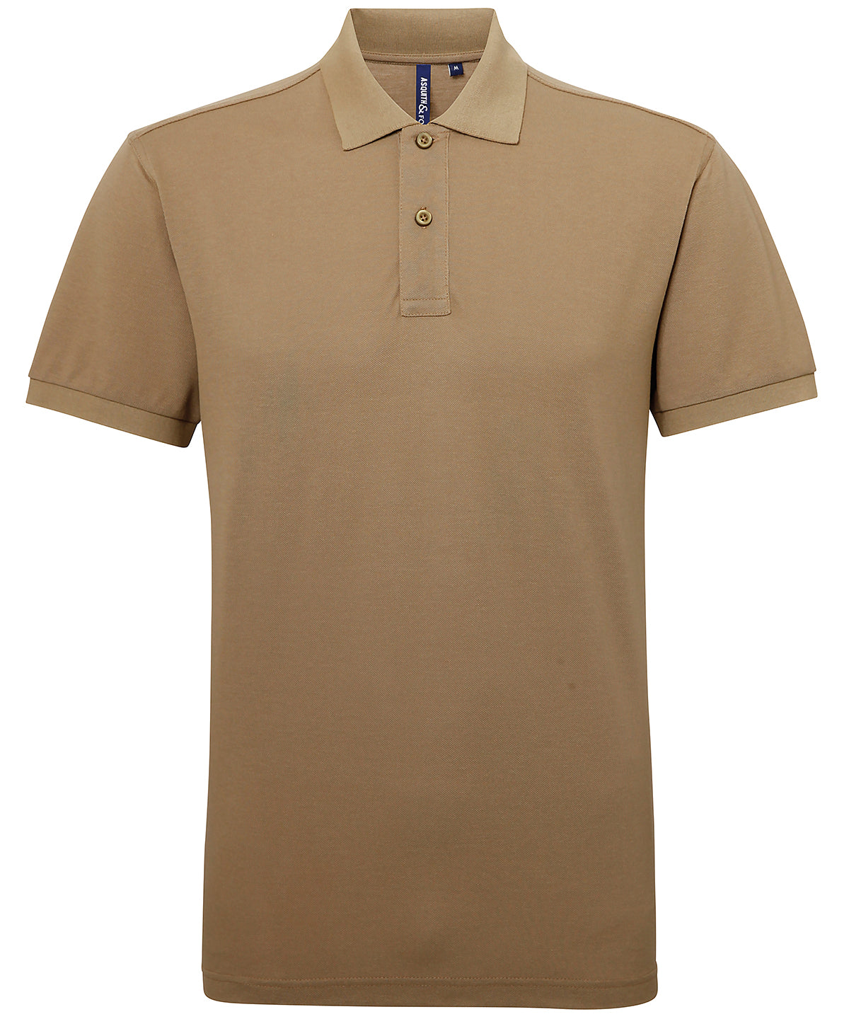 Mens polycotton blend polo