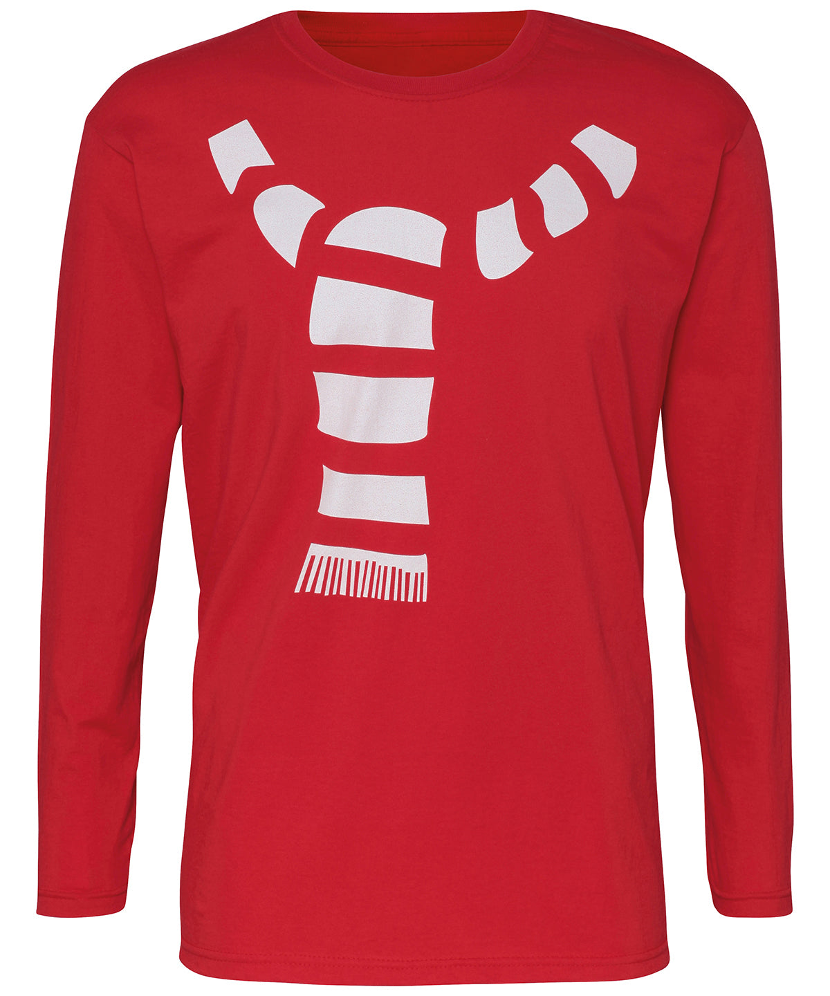 Men's scarf long sleeve tee