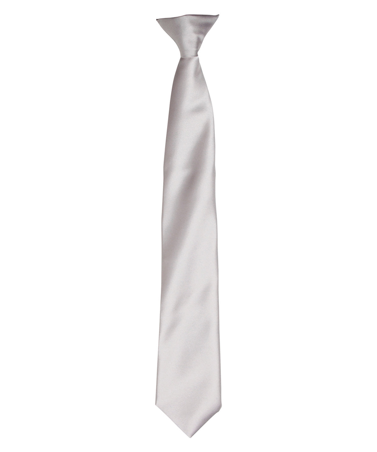 Premier 'Colours' satin clip tie