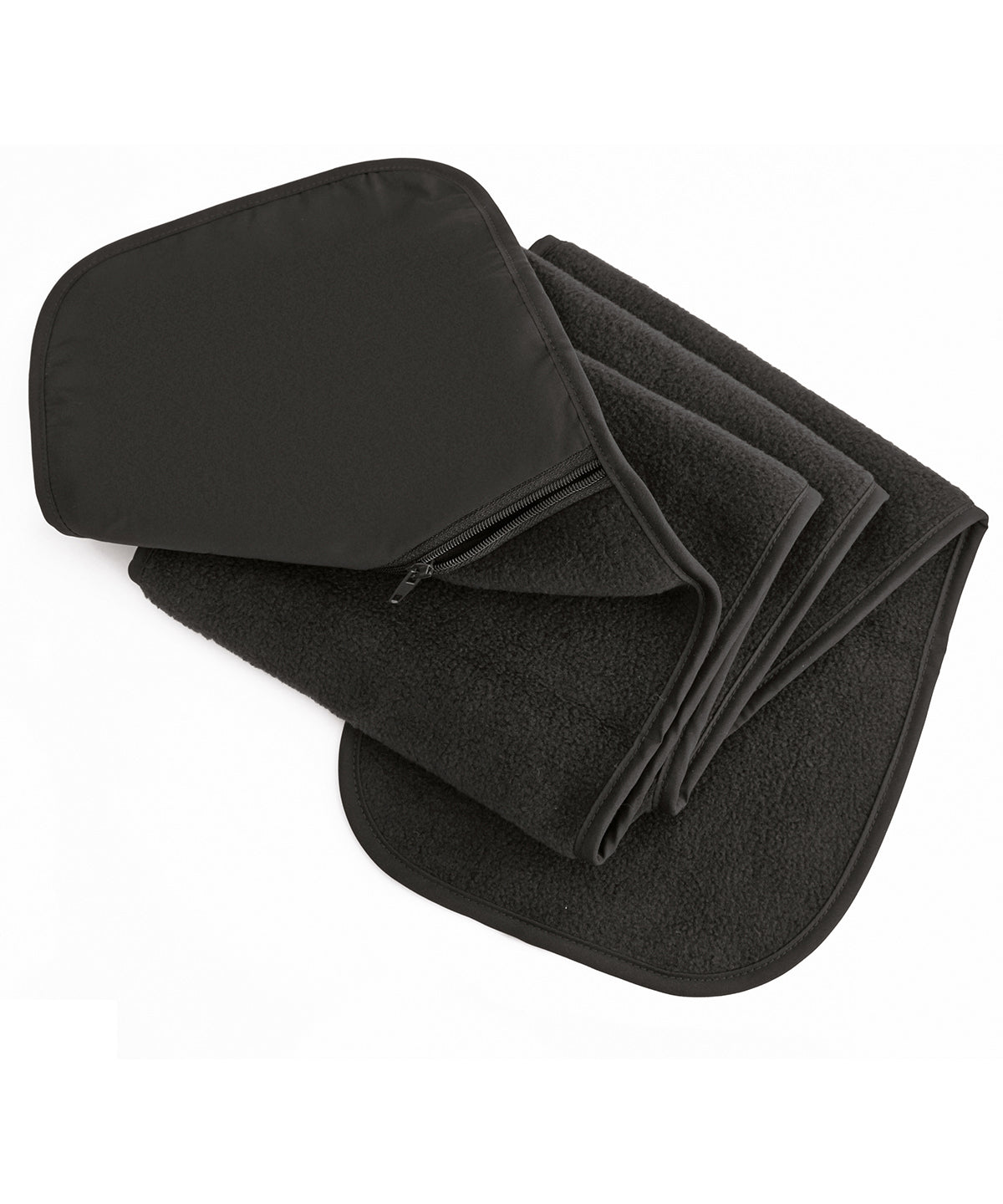 Polartherm fleece scarf with zip pocket