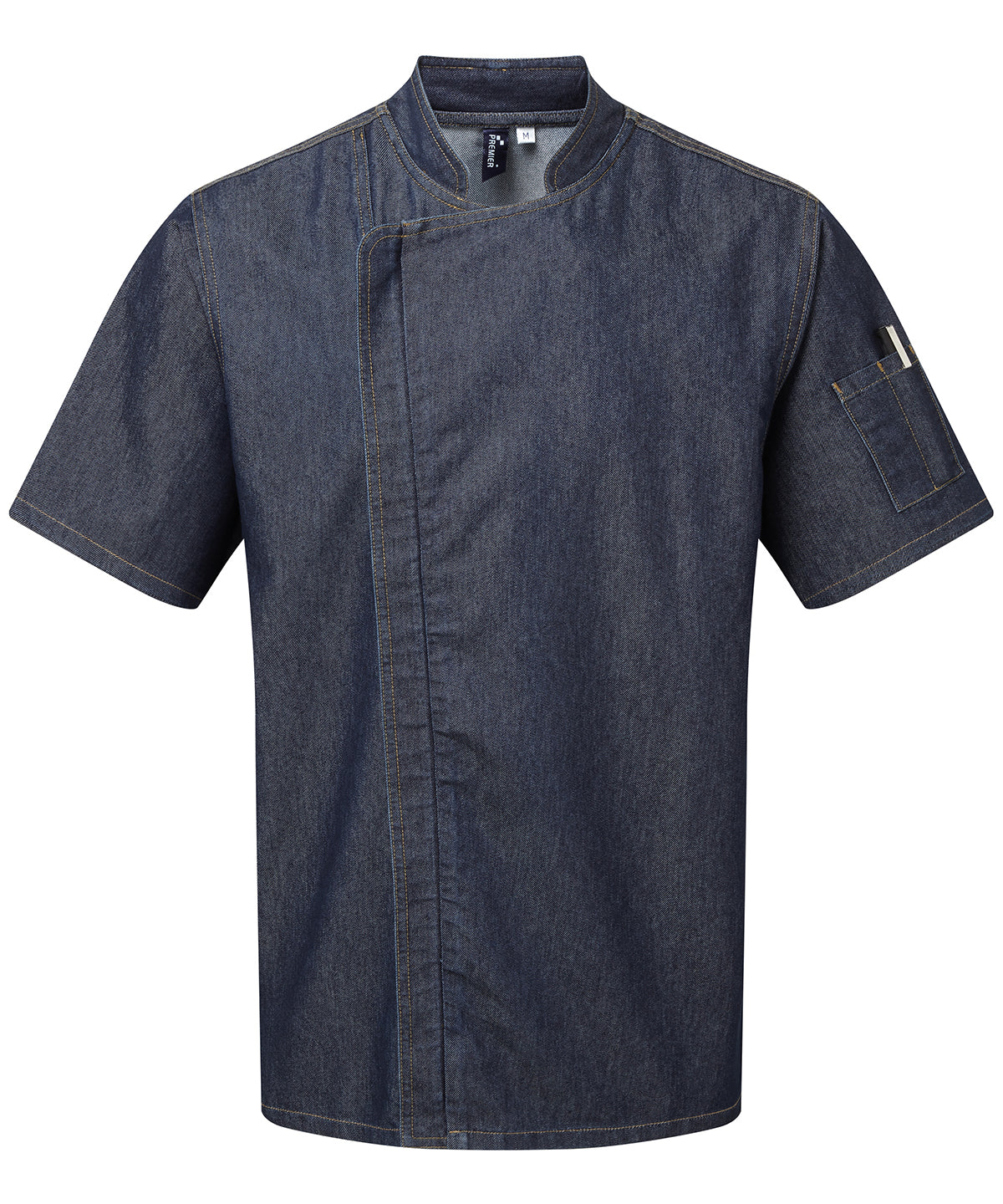 Premier Chef's zip-close short sleeve jacket