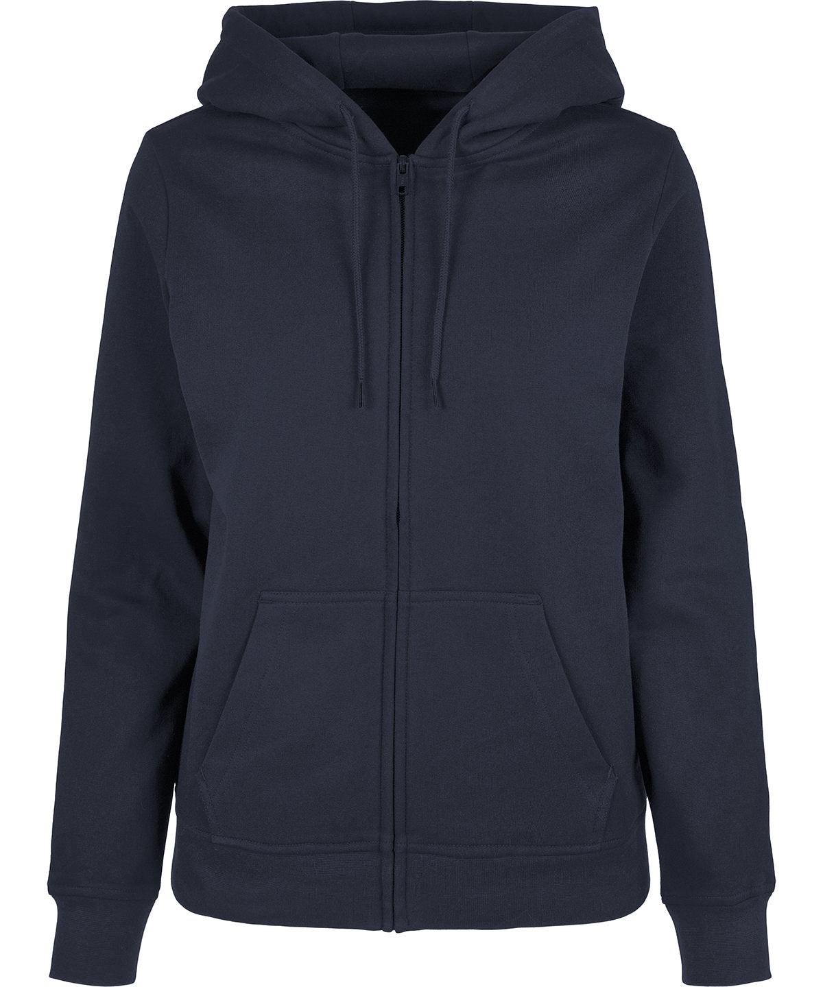 Womens basic zip hoodie