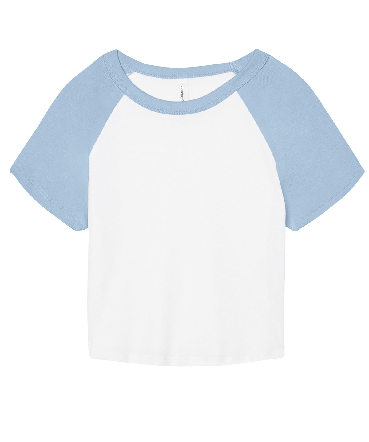 Womens micro rib raglan baby t-shirt