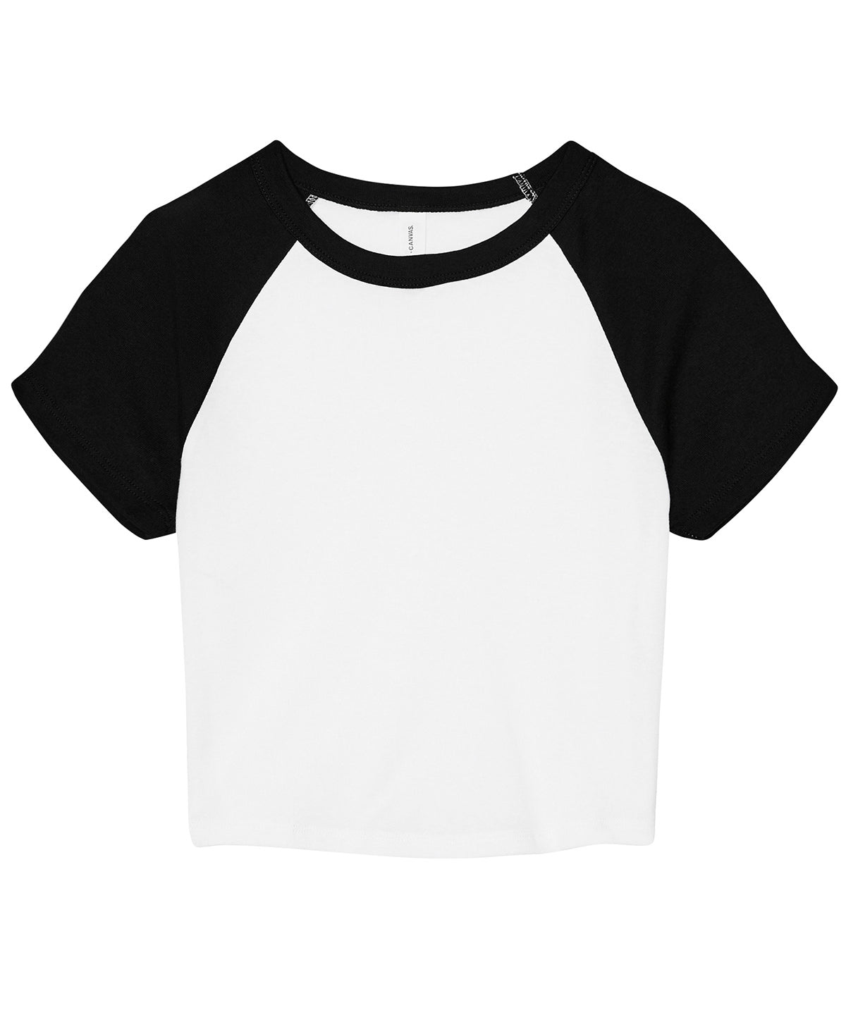 Womens micro rib raglan baby t-shirt