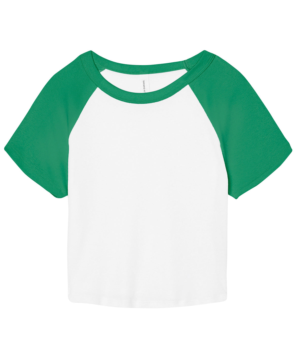 Womens micro rib raglan baby t-shirt
