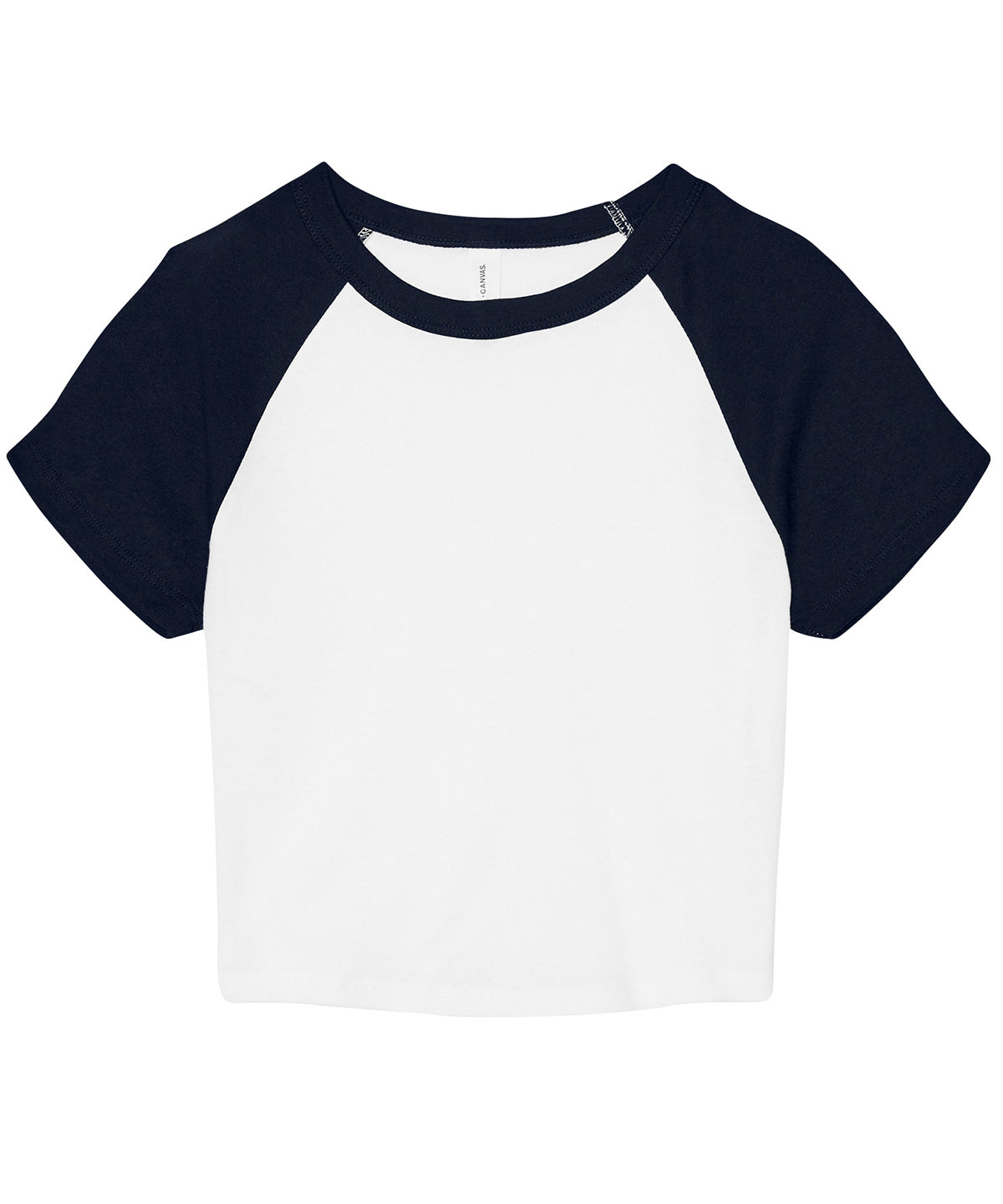 Womens micro rib raglan baby t-shirt