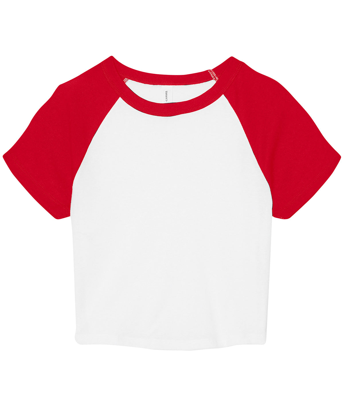 Womens micro rib raglan baby t-shirt