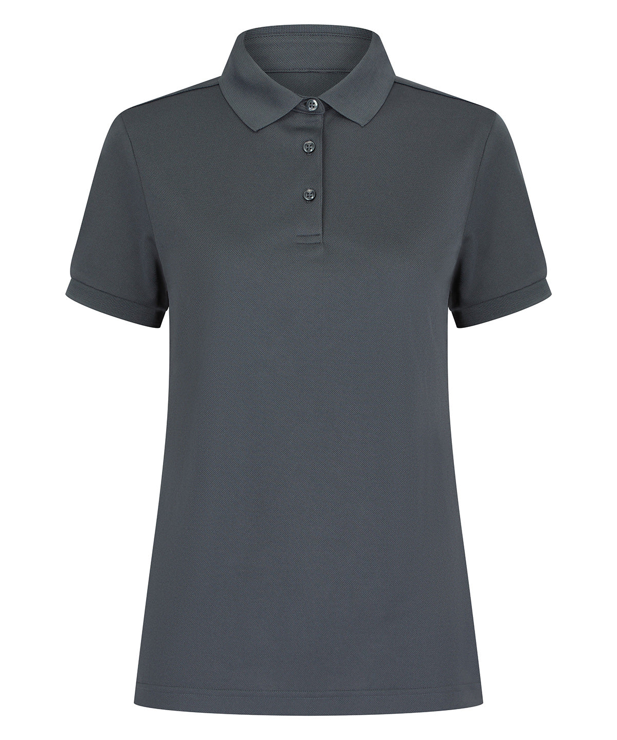 Womens recycled polyester polo shirt