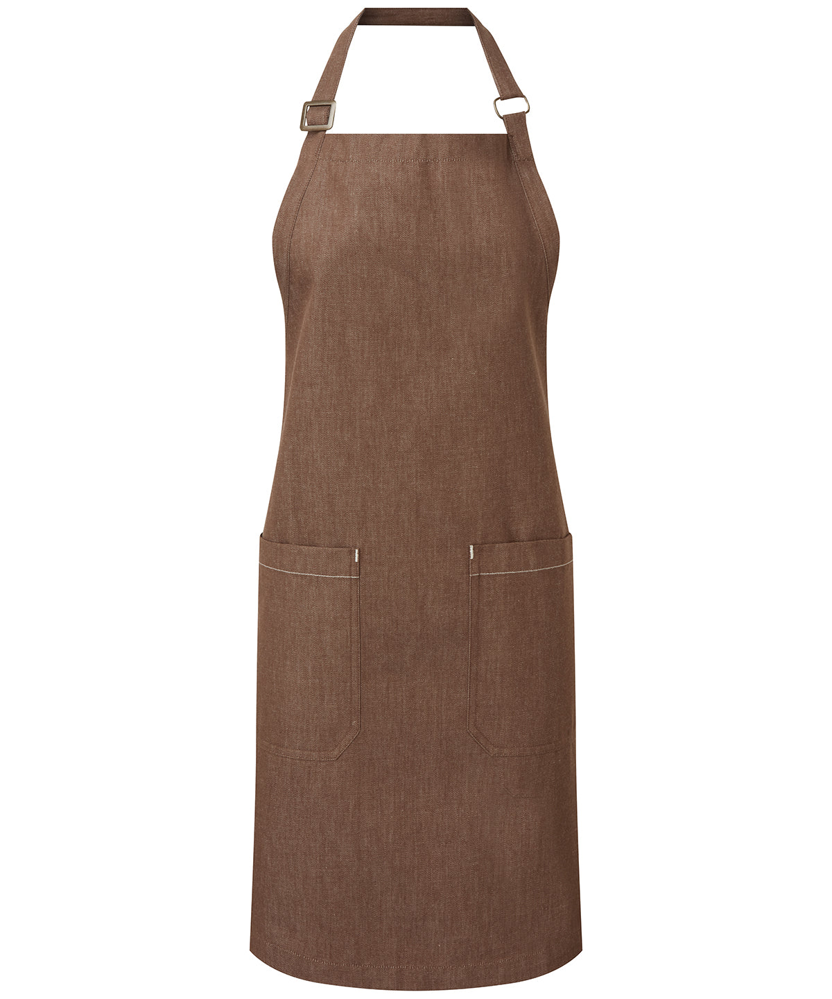 Premier Cotton denim bib apron, organic and Fairtrade certified