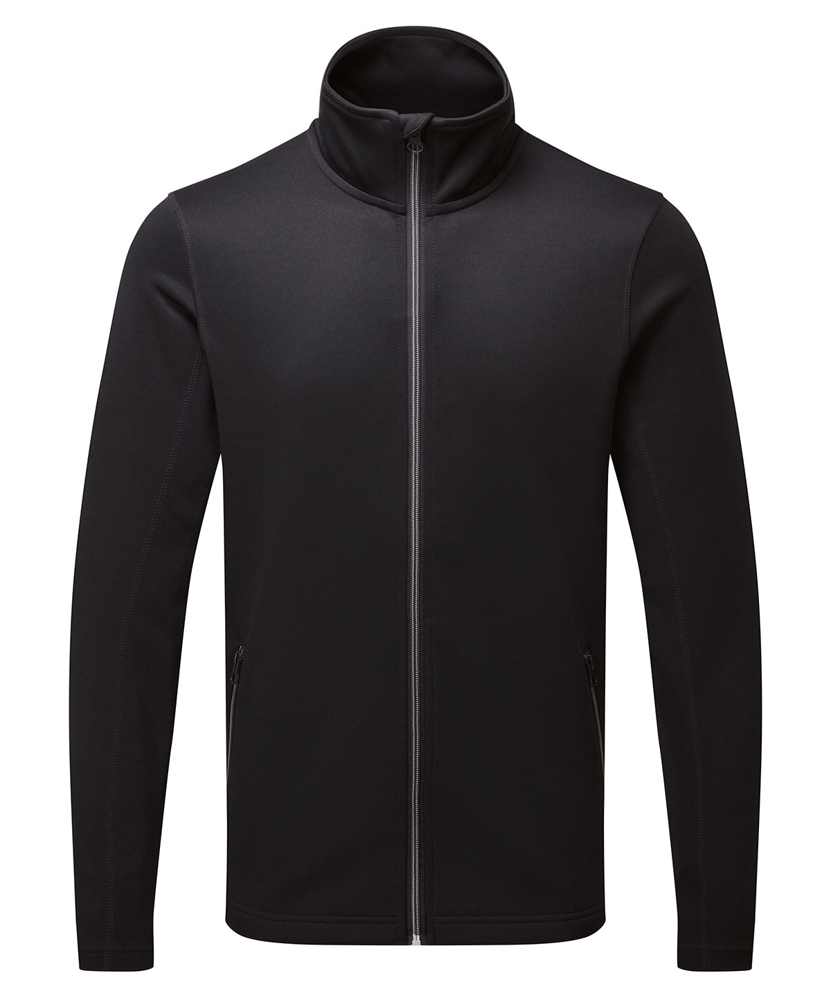 Premier Men's spun dyed sustainable zip-through sweatshirt
