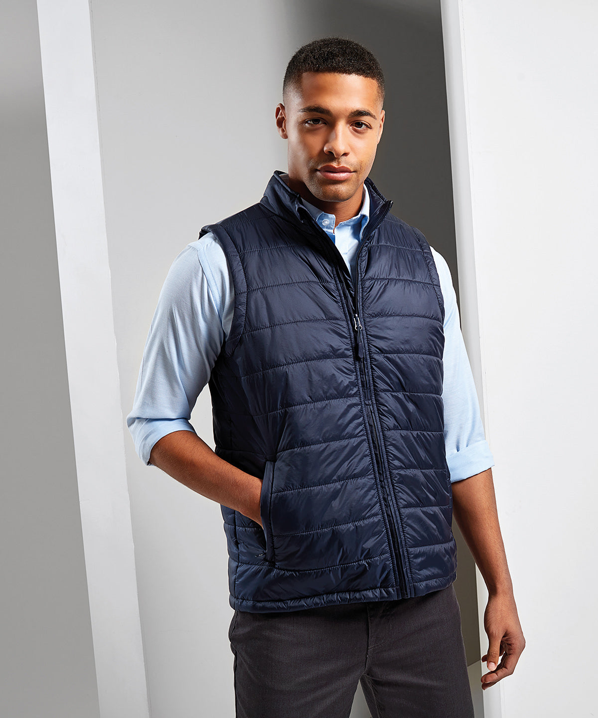 Recyclight padded gilet