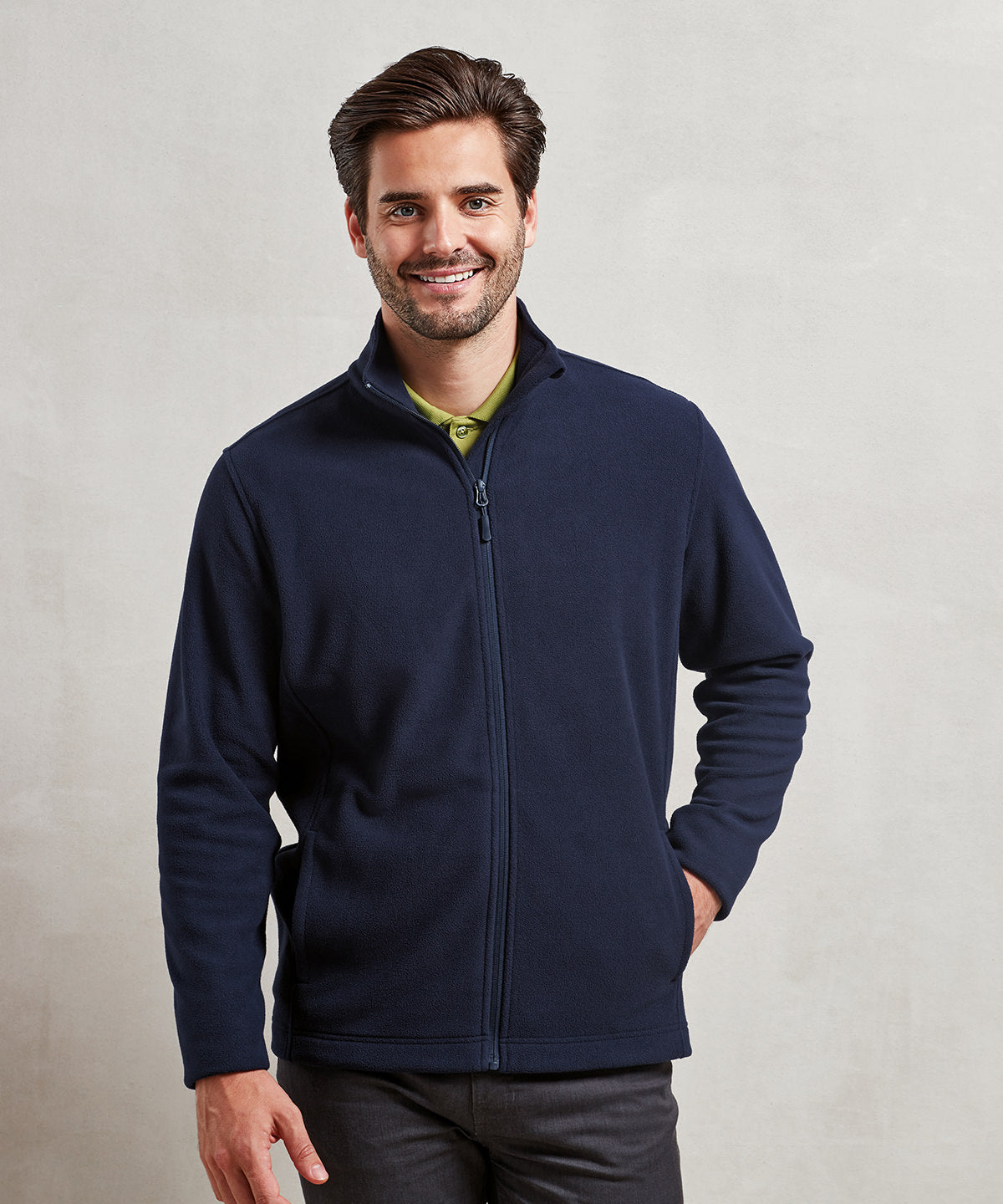 Recyclight full-zip microfleece