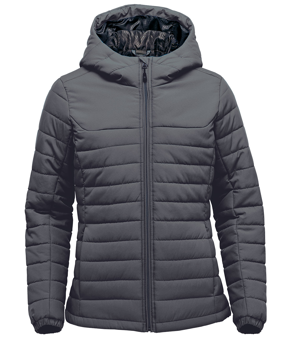 Womens Nautilus quilted hooded jacket