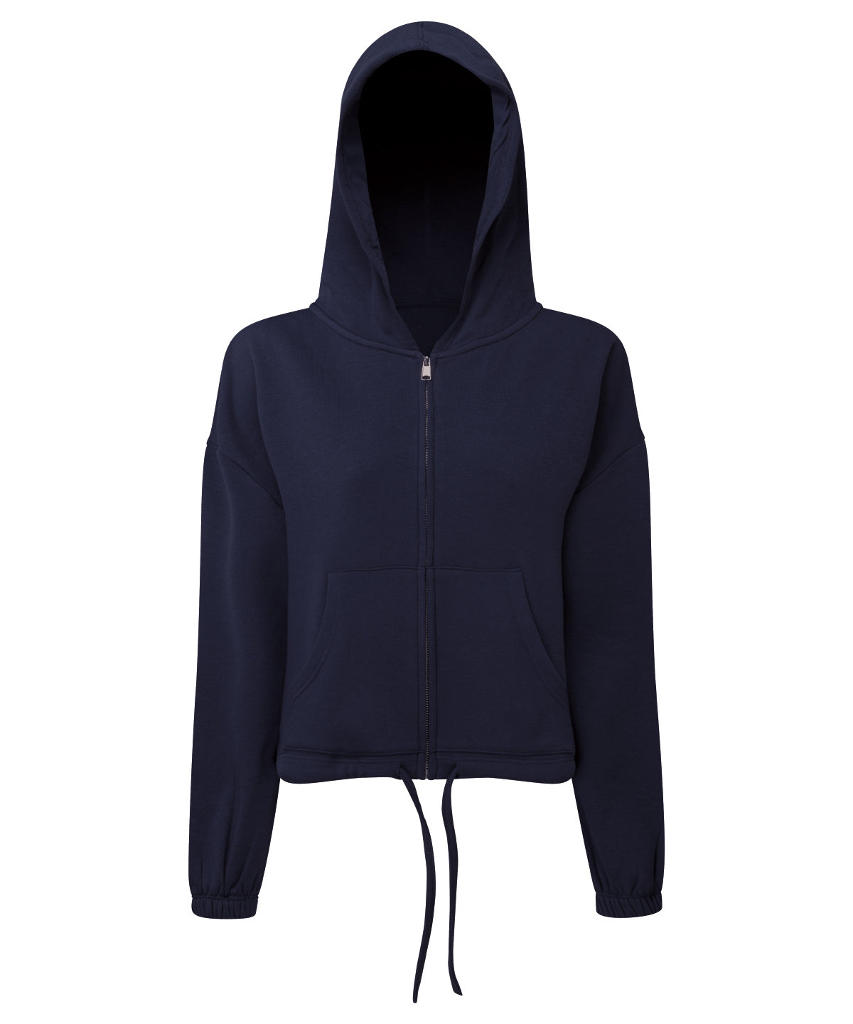 Women's TriDri® recycled drawstring full-zip hoodie