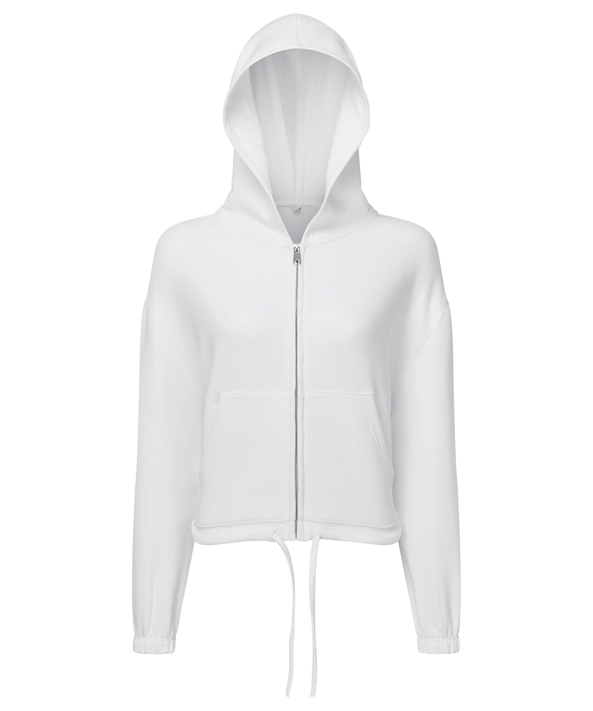 Women's TriDri® recycled drawstring full-zip hoodie