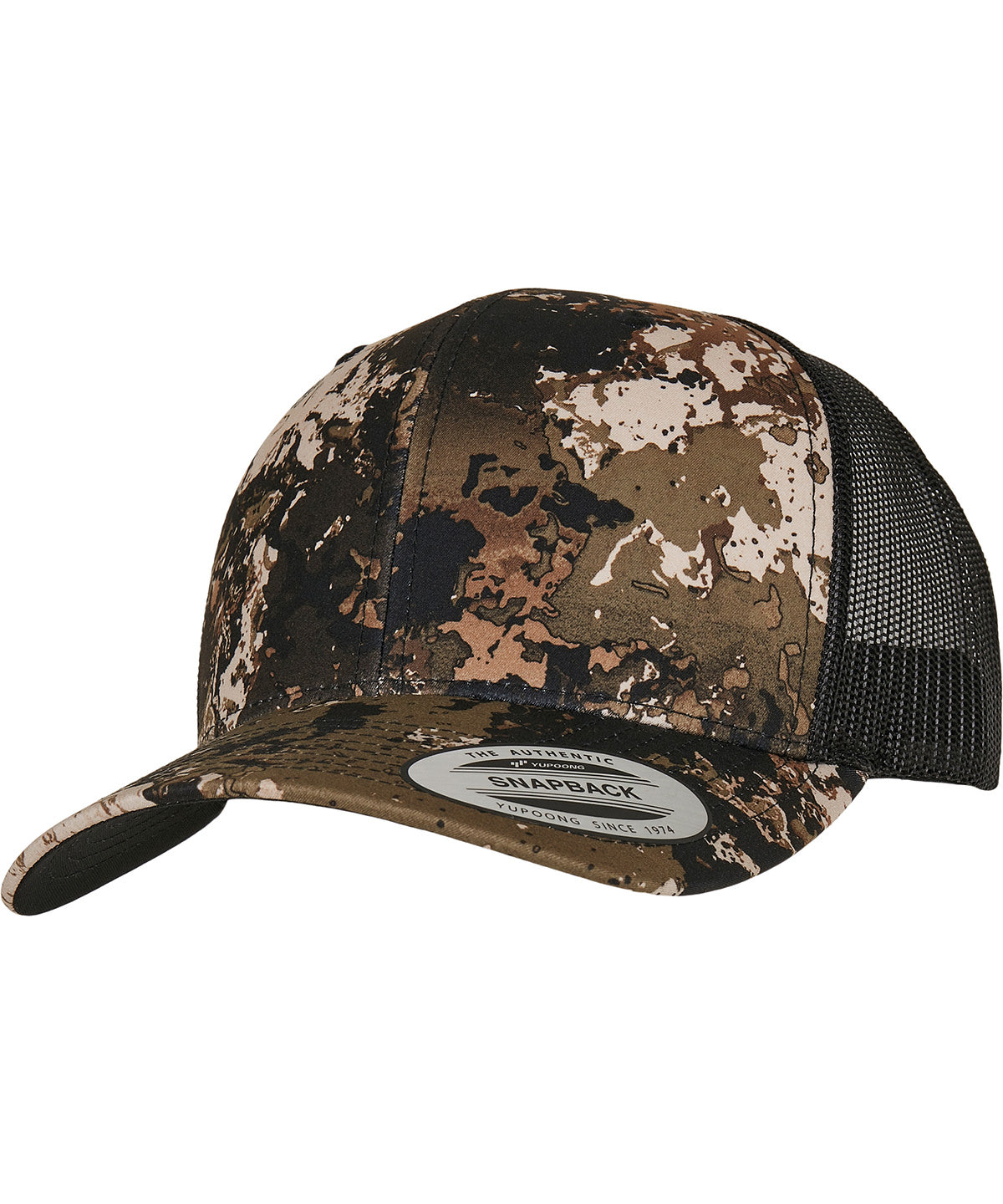 YP Classics® Veil Camo retro trucker cap (6606VC)