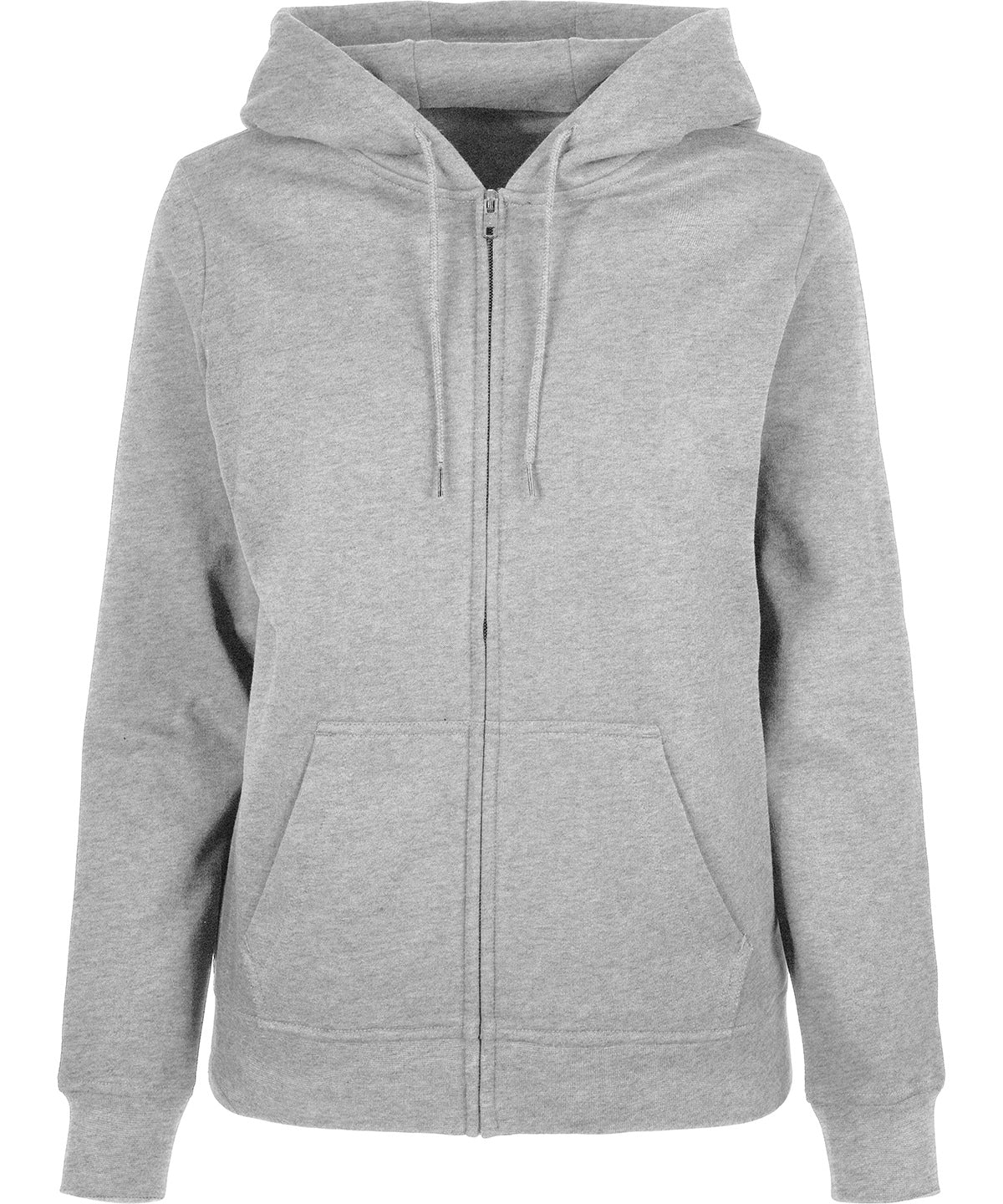 Womens basic zip hoodie
