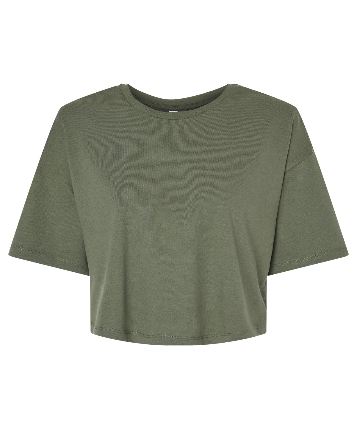 Womens Jersey crop tee