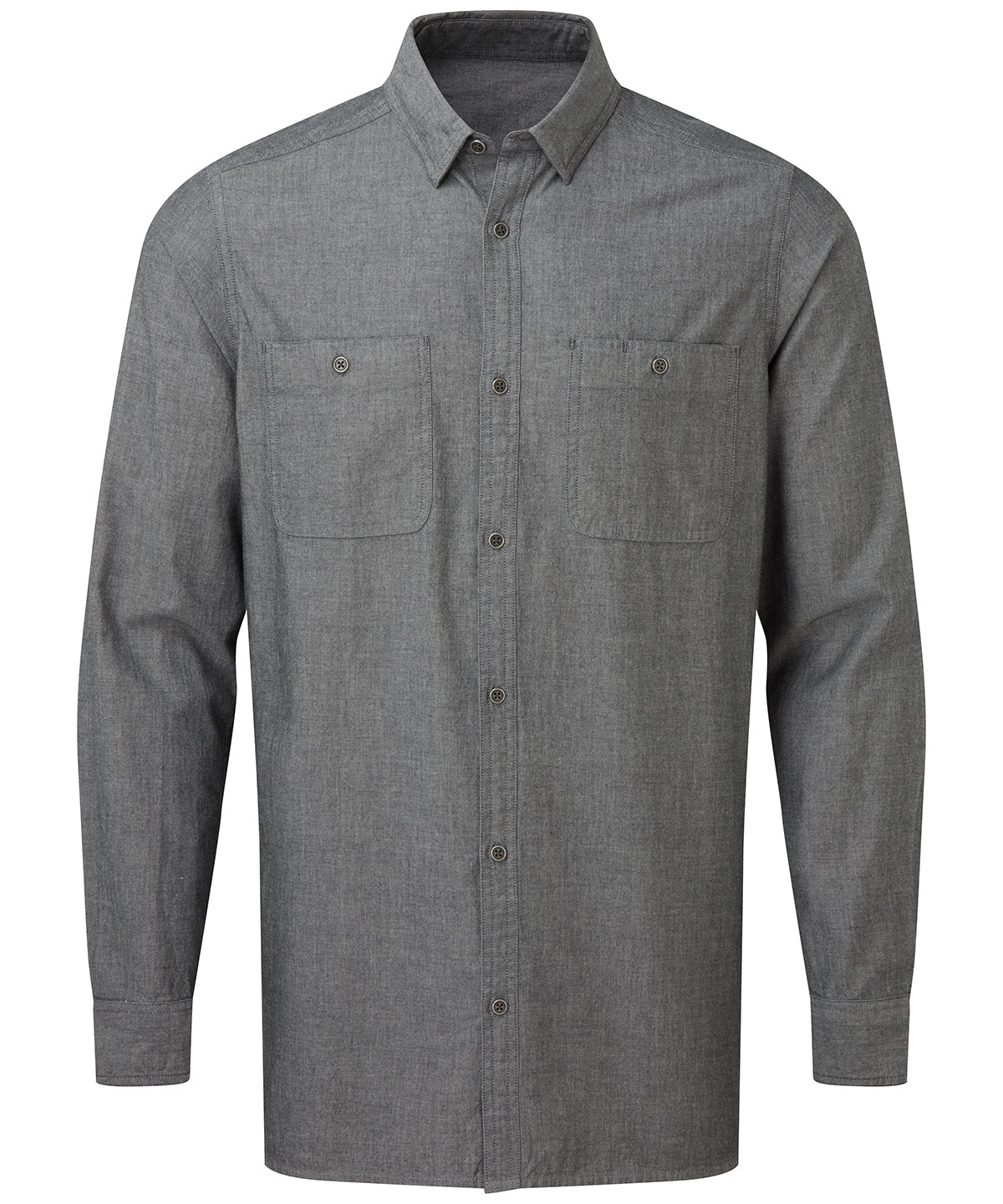 Mens Chambray shirt, organic and Fairtrade certified