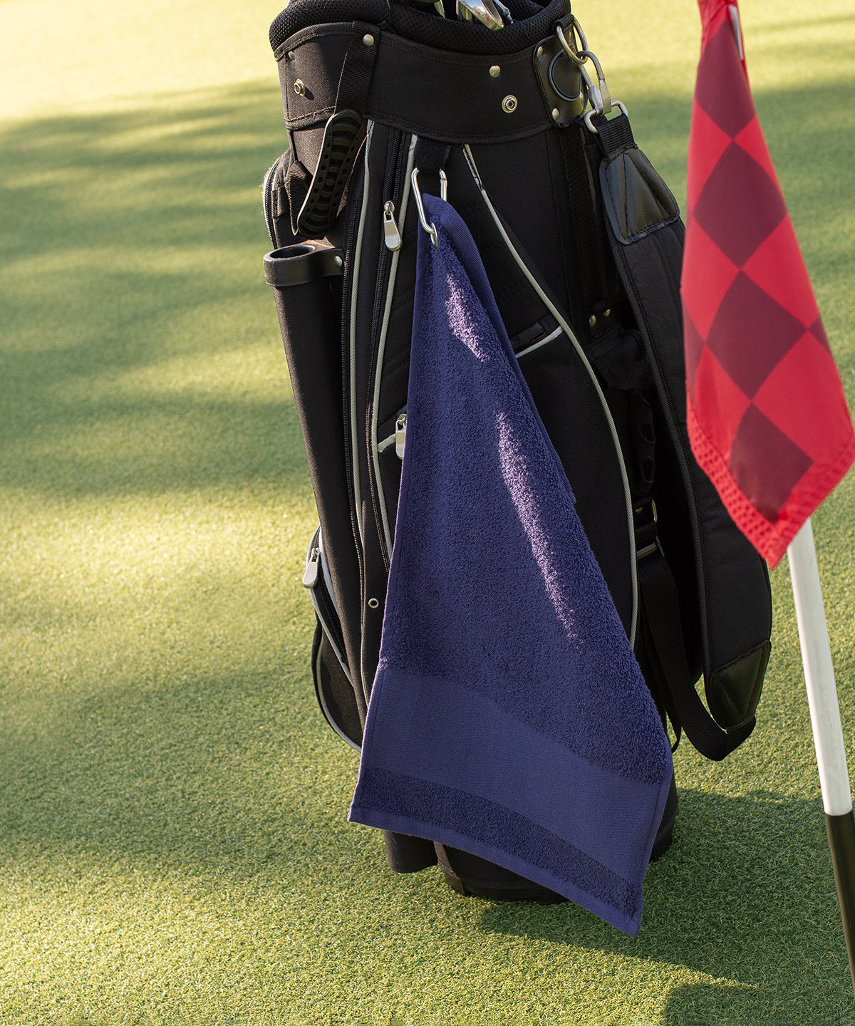 Printable border golf towel 